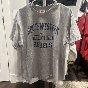 Gray Nike Southwestern Rebels T-Shirt